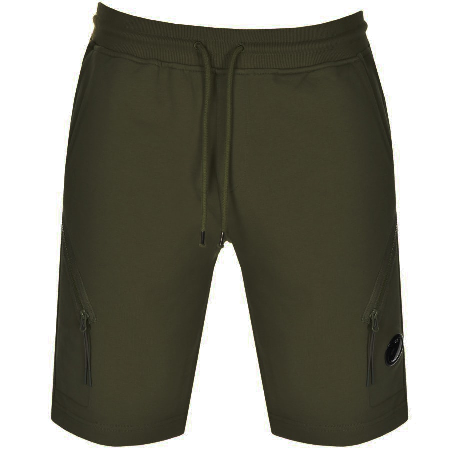 Alternative Image for ProductCP Company Goggle Sweat Shorts Green1